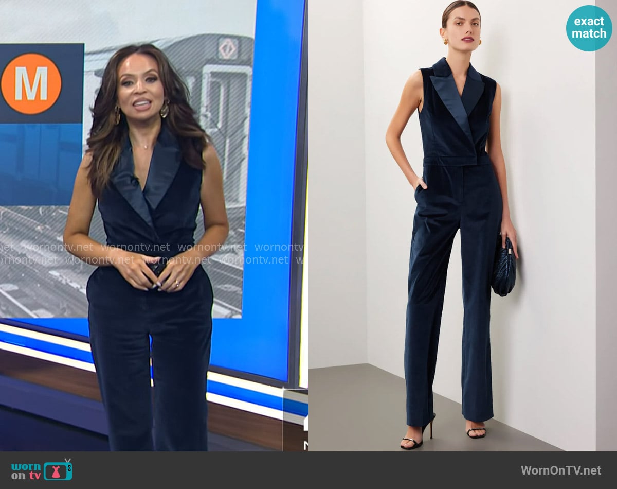 Simkhai Moreno Jumpsuit worn by Adelle Caballero on Today