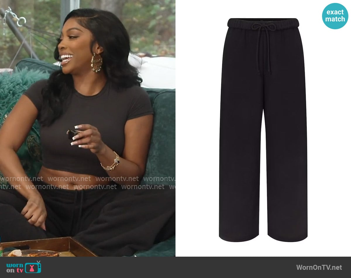 Skims Classic Straight Leg Pants worn by Porsha Williams on The Real Housewives of Atlanta