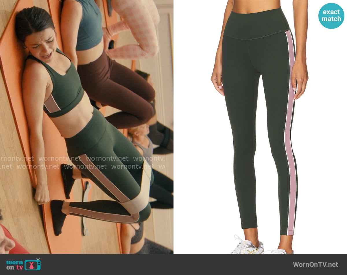 Splits59 Margot Rigor Legging worn by AJ Pascarelli (Ella Hunt) on Not Suitable For Work