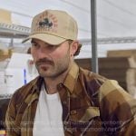 Steven’s brown plaid button down shirt on The McBee Dynasty Real American Cowboys