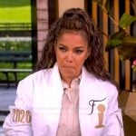 Sunny’s NBA finals leather jacket on The View