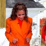Sunny's orange blazer on The View