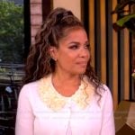 Sunny’s pearl embellished cardigan on The View