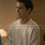 Tyler’s light grey logo sweatshirt on Sweet Magnolias