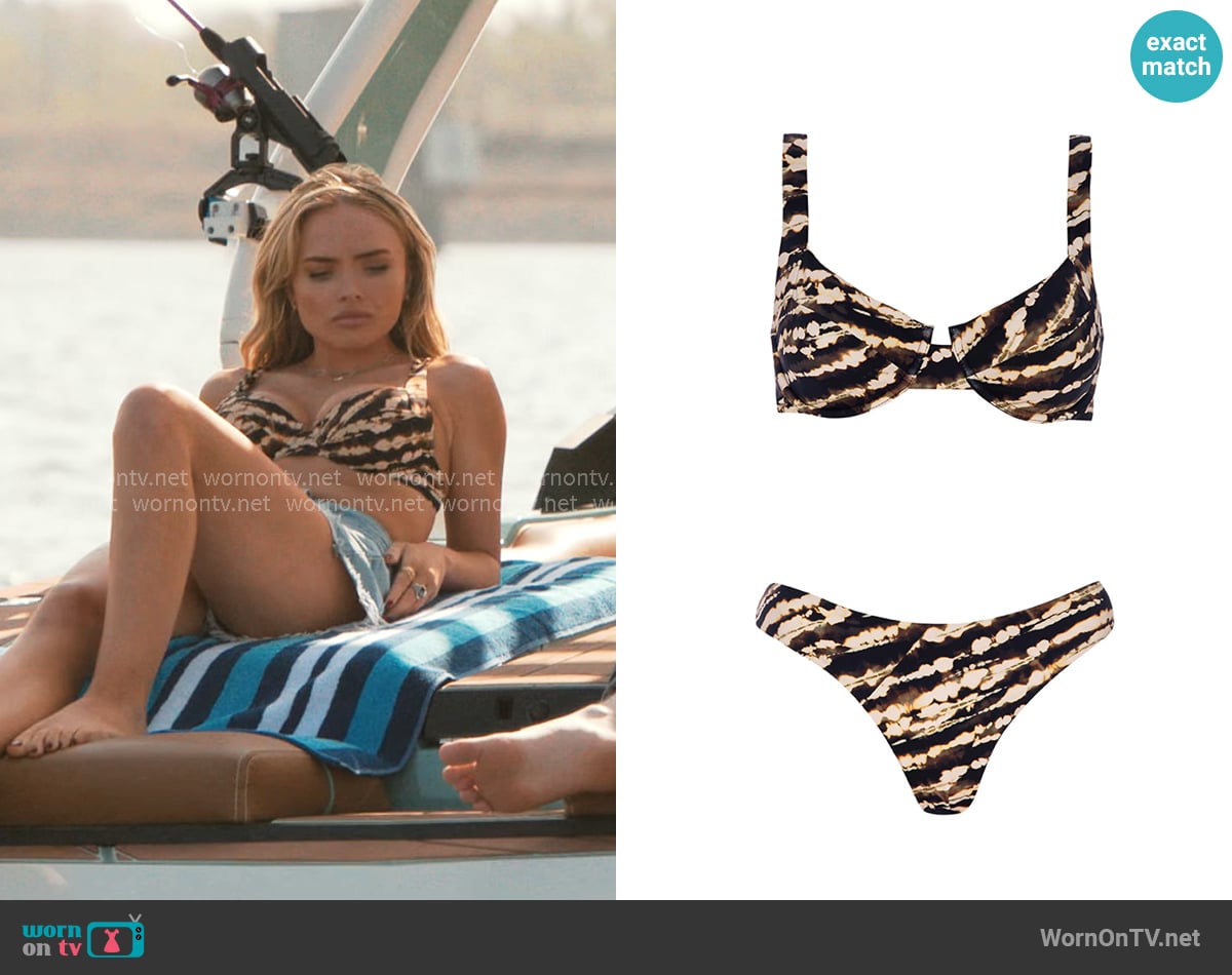 Vetchy Laguna Bikini Tie Dye Set worn by Oreana (Natalie Alyn Lind) on Dutton Ranch