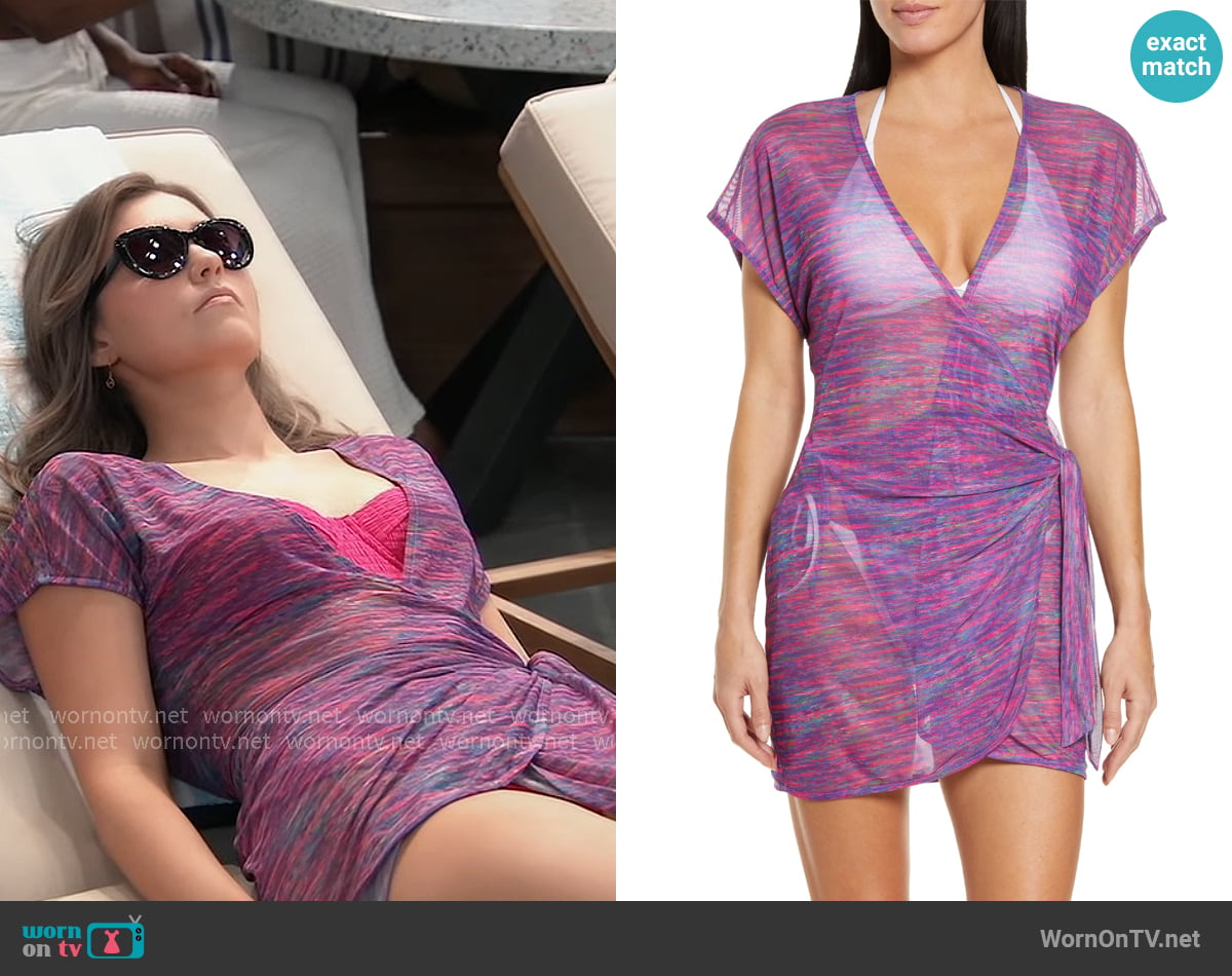 Vix Swimwear Emily Cover-Up Dress worn by Emma Scorpio-Drake (Braedyn Bruner) on General Hospital