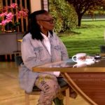 Whoopi’s printed jeans on The View
