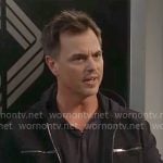 Wyatt’s black hooded jacket on The Bold and the Beautiful