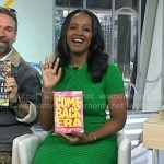 Yasmine Cheyenne’s green checkered dress on Today