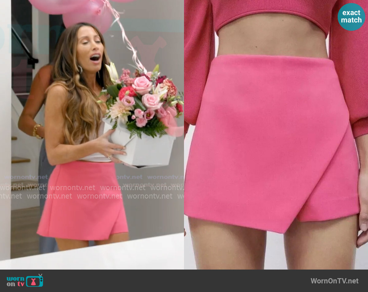 Zara Mini Skirt worn by Alicia Carmody on The Real Housewives of Rhode Island