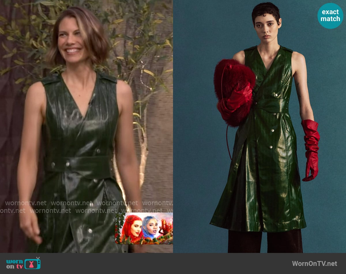 3.1 Phillip Lim 20265 Fall Collection worn by Lauren Cohan on Live with Kelly and Mark