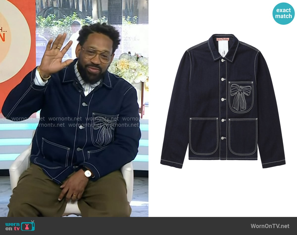 PJ Morton's Acne Studios jacket PJ Morton's Acne Studios jacket