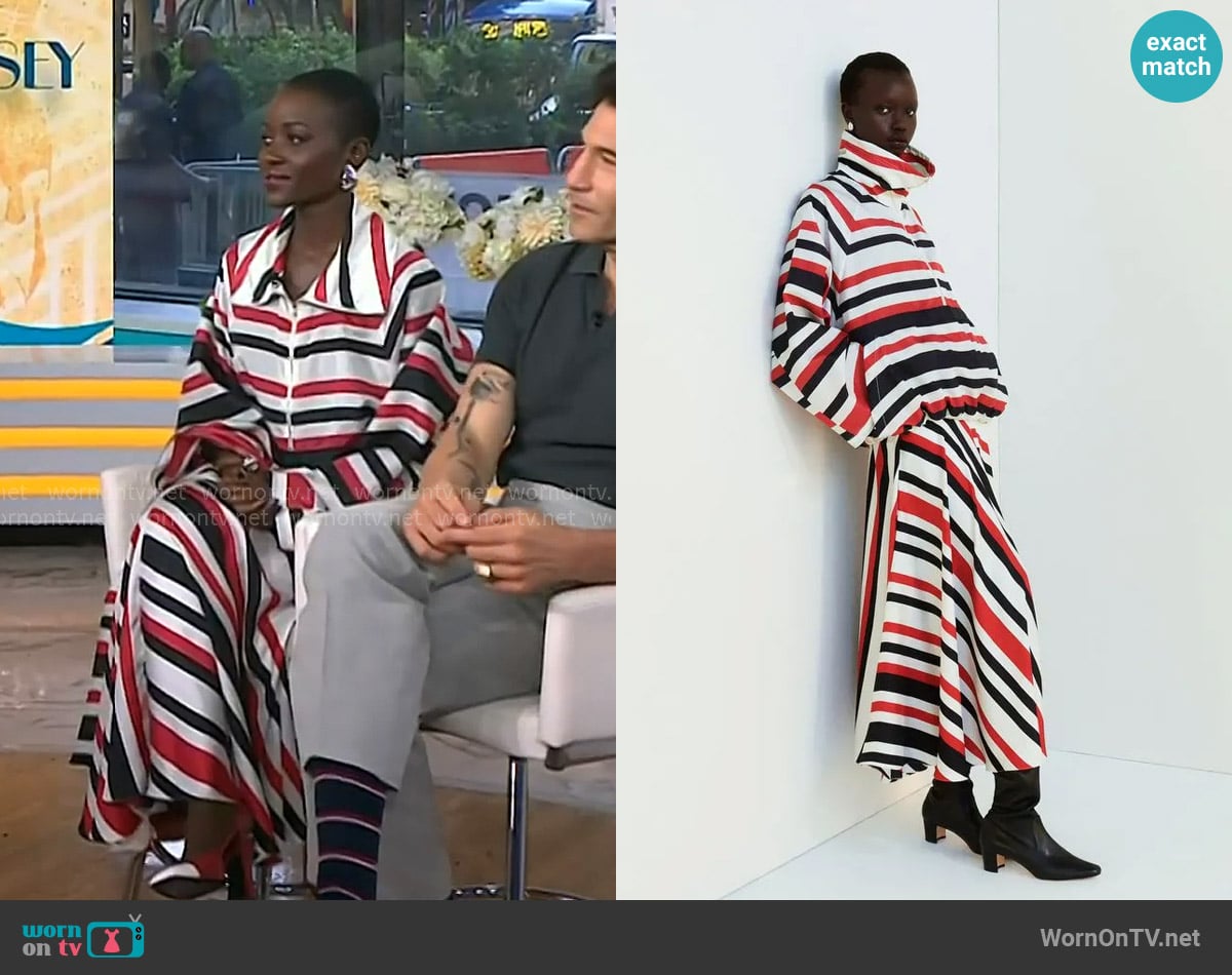 Adam Lippes Pre Fall 2026 Collection worn by Lupita Nyong'o on Today