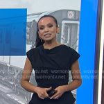 Adelle’s black asymmetric top on Today