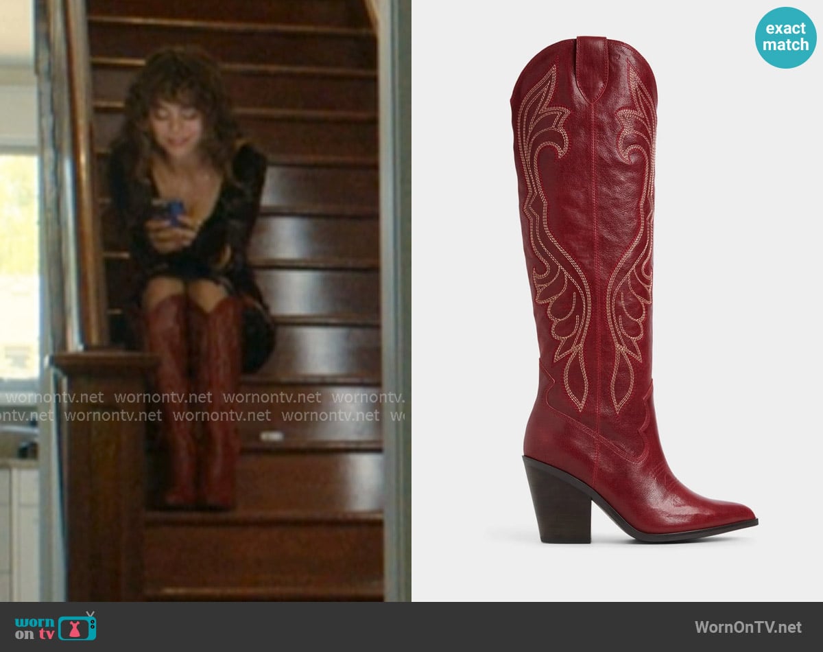 Aldo Alamo Boots worn by Allie Hayes (Mika Abdalla) on Off Campus
