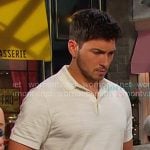 Alex’s white polo on Days of our Lives