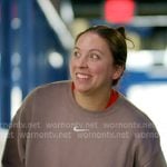Alli’s brown sweatshirt on The McBee Dynasty Real American Cowboys