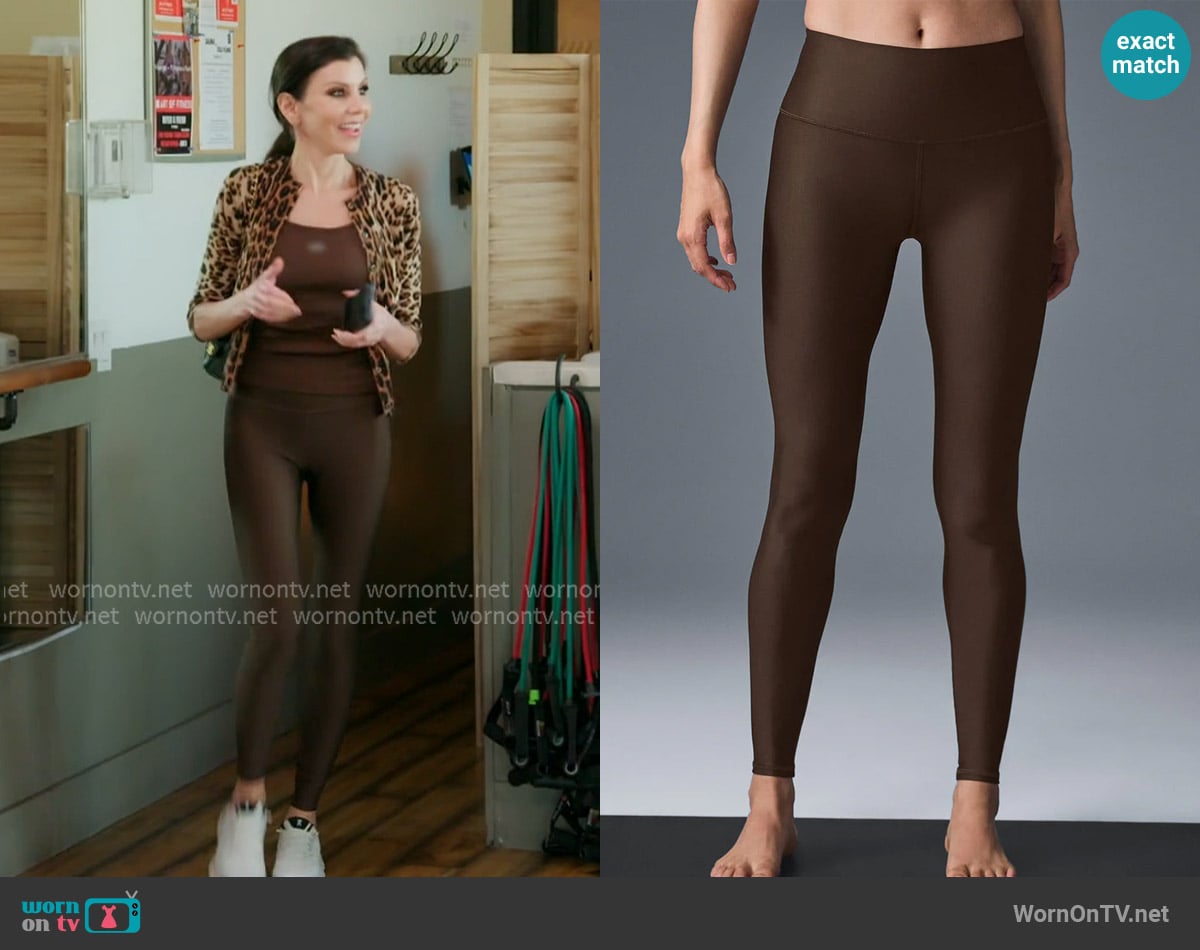Alo High-Waist Airlift Legging worn by Heather Dubrow on The Real Housewives of Orange County