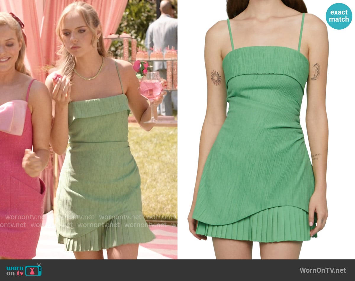 Amur Lienna Mini Dress worn by Madison (Jessica Belkin) on Elle