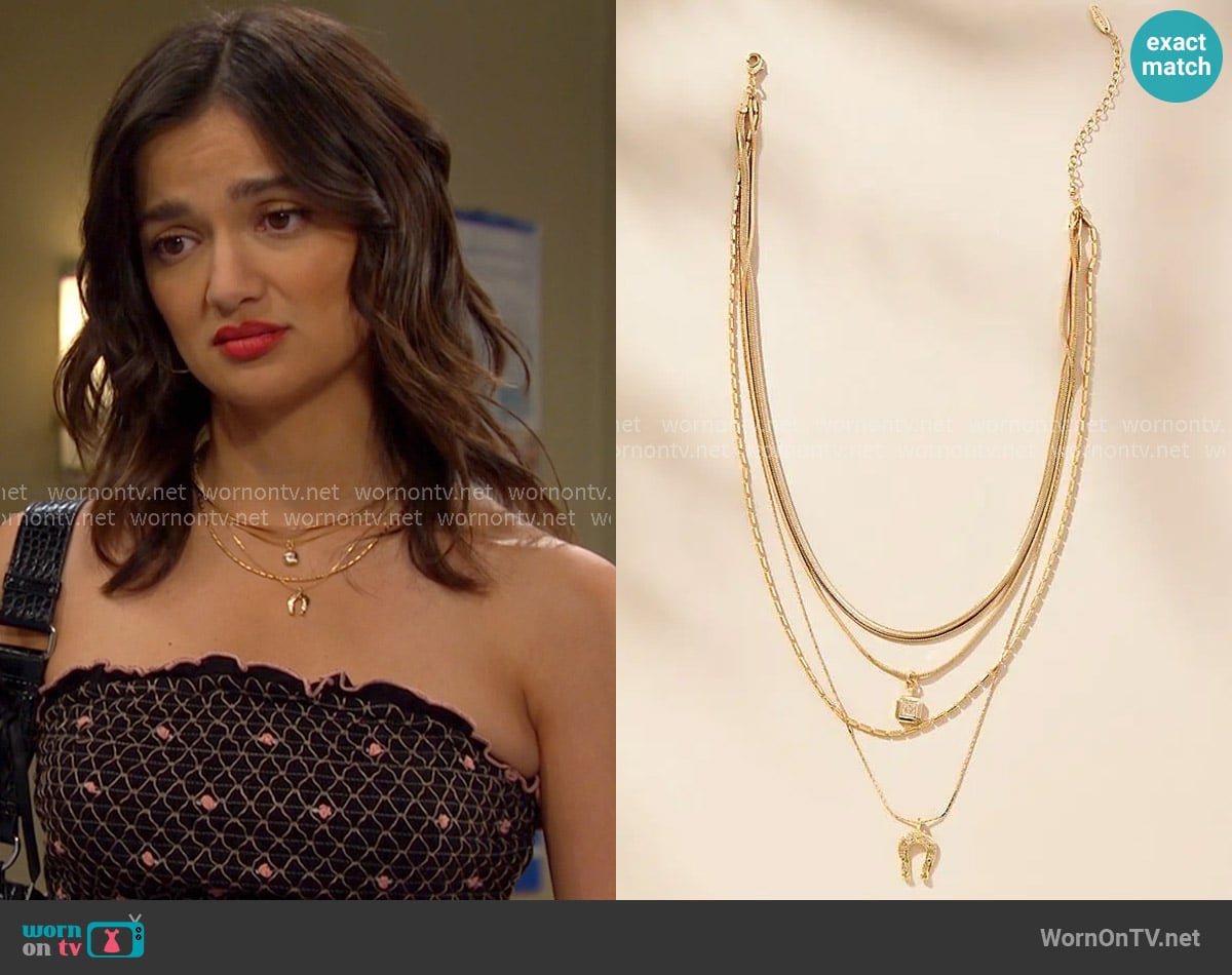 Ari's Anthropologie necklace