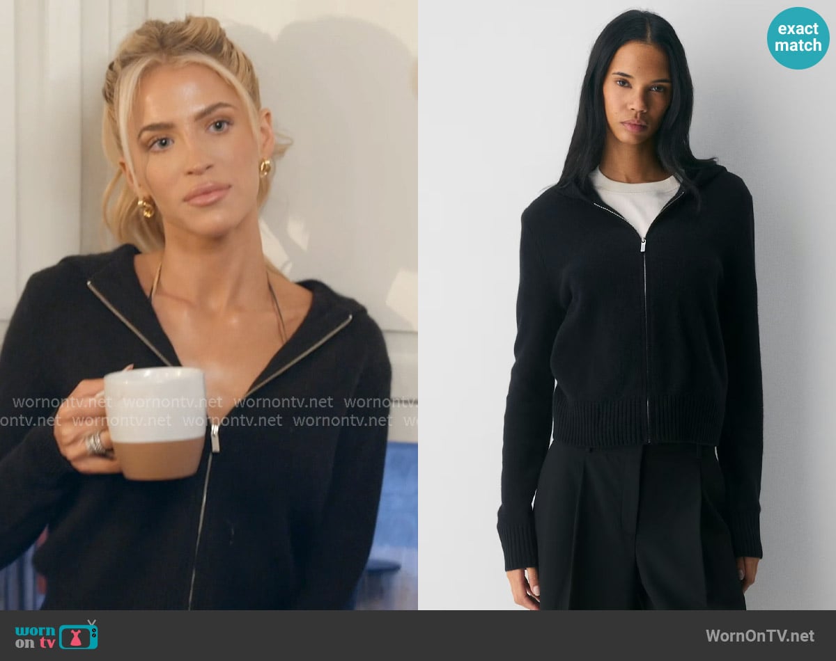 Allie’s black zip hoodie on The McBee Dynasty