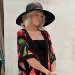 Ava's floral kaftan on General Hospital