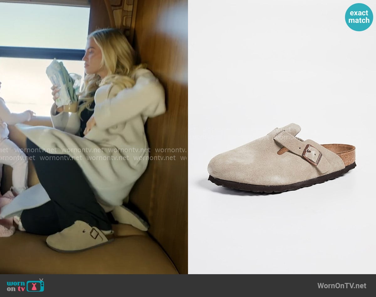 Birkenstock Boston Soft Footbed Clogs worn by Allie Eklund on The McBee Dynasty Real American Cowboys
