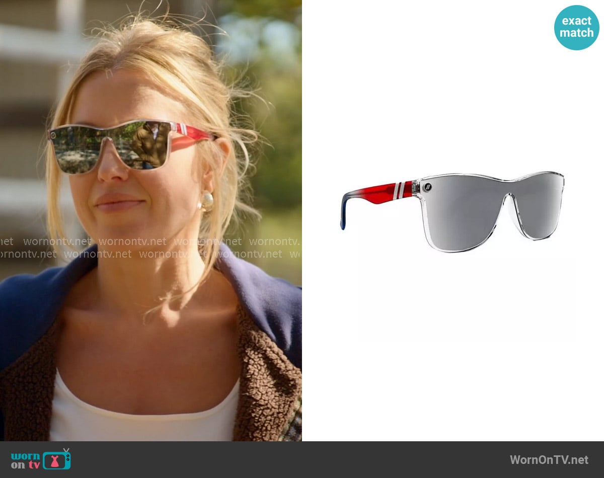 Blenders Eyewear Millenia DX Polarized Sunglasses worn by Masha Petrova on The McBee Dynasty Real American Cowboys