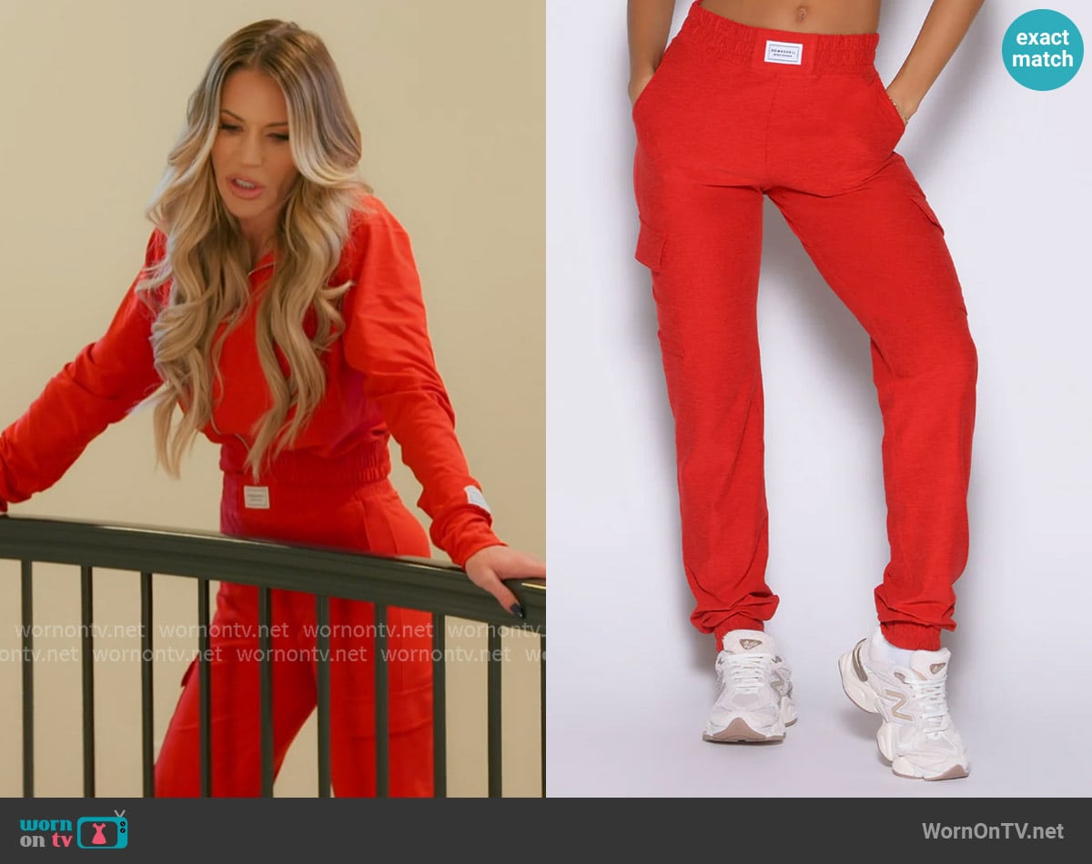 Bombshell Sportswear Cloud Comfort Joggers worn by Jennifer Pedranti on The Real Housewives of Orange County
