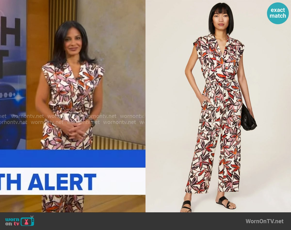 Boss Dituta Jumpsuit worn by Dr. Tara Narula on Good Morning America