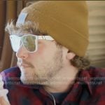 Brayden’s white sunglasses on The McBee Dynasty Real American Cowboys