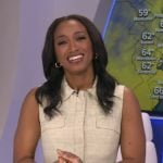 Brittany’s sleeveless tweed dress on Good Morning America