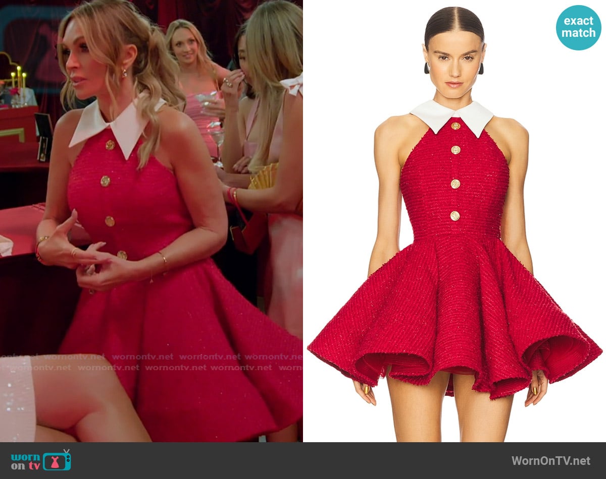Bronx Banco Dakota Mini Dress worn by Tamra Judge on The Real Housewives of Orange County