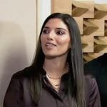 Brook-Lynn’s dark purple button down shirt on General Hospital