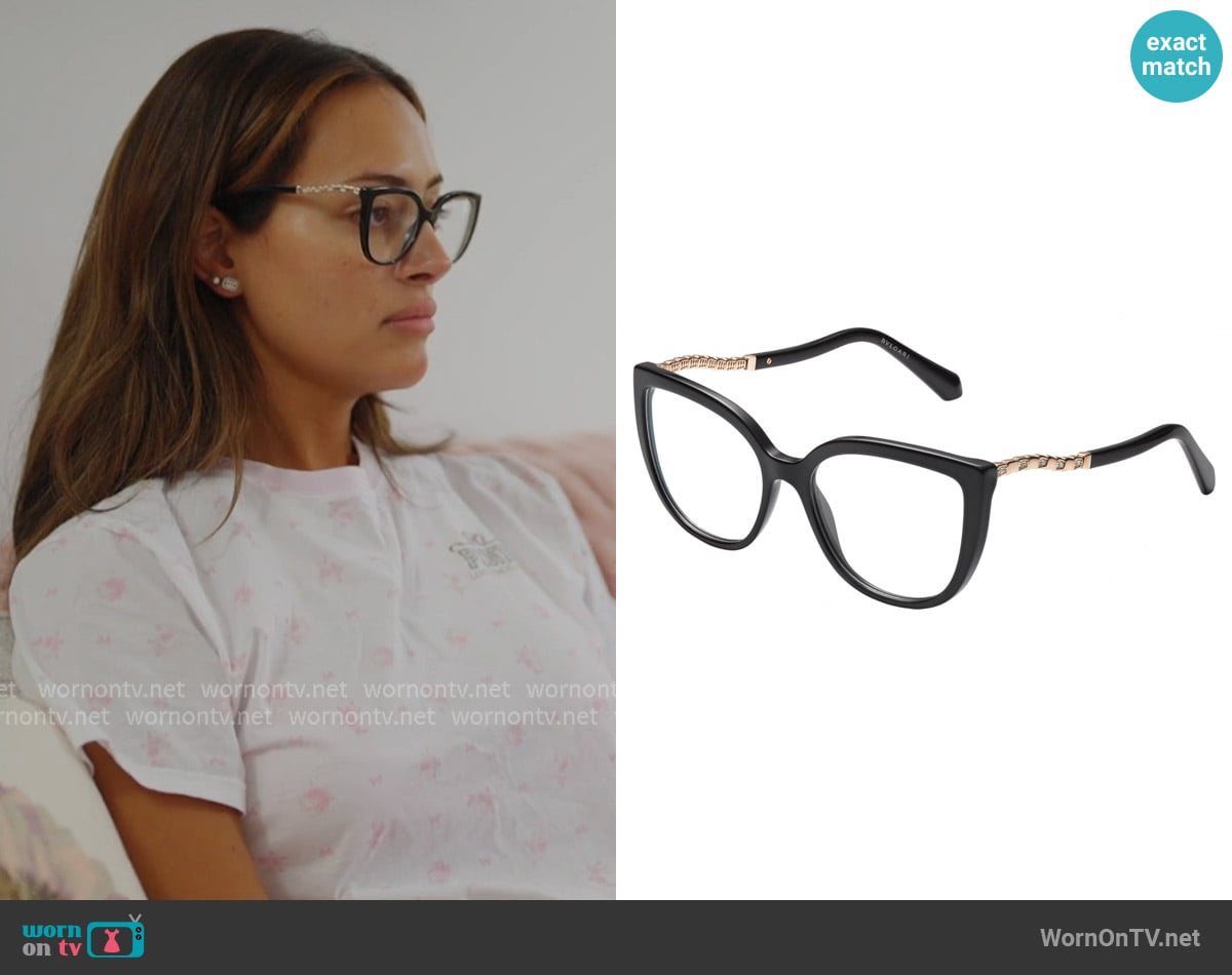 Bulgari Serpenti Viper Glasses worn by Emira D’Spain on Next Gen NYC