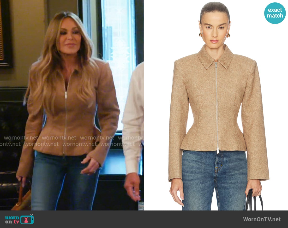Camila Coelho Sidonia Jacket worn by Tamra Judge on The Real Housewives of Orange County