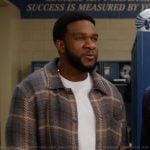 Cassius’s plaid shirt jacket on All American