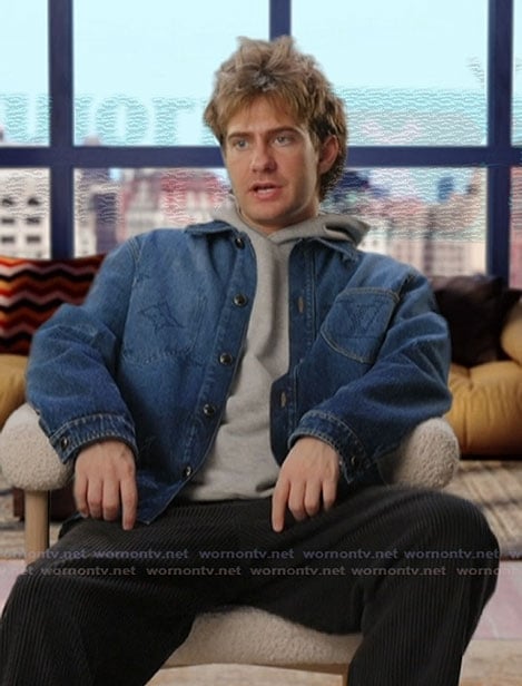Charlie’s confessional denim jacket on Next Gen NYC