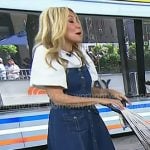 Chassie’s denim midi dress on Today