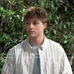 Danny’s striped button down shirt on General Hospital