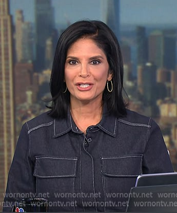 Darlene’s flap pocket denim dress on Today