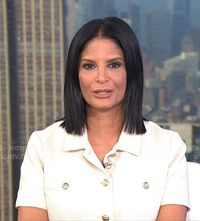 Darlene’s ivroy textured jacket on Today