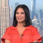Darlene’s red shirtdress on Today