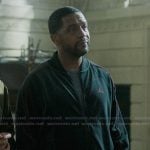 Darnell's black track jacket on The Chi