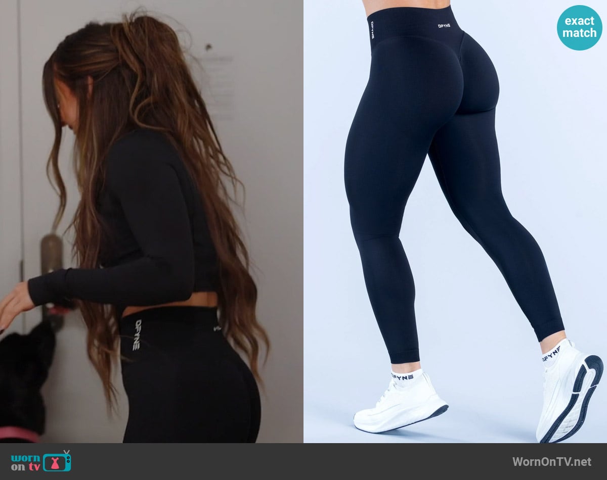 DFYNE Defy Leggings worn by Ariana Biermann on Next Gen NYC