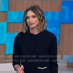 Ellison's black shift dress on NBC News Daily