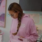 Emira’s pink hoodie on Next Gen NYC