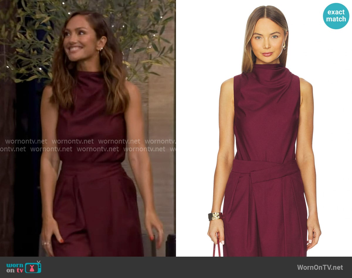 Et Ochs Monroe Bodysuit worn by Minka Kelly on Live with Kelly and Mark