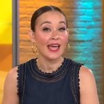 Eva Pilgrim’s denim dress on CBS Mornings