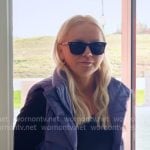 Galyna’s blue cropped puffer vest on The McBee Dynasty Real American Cowboys
